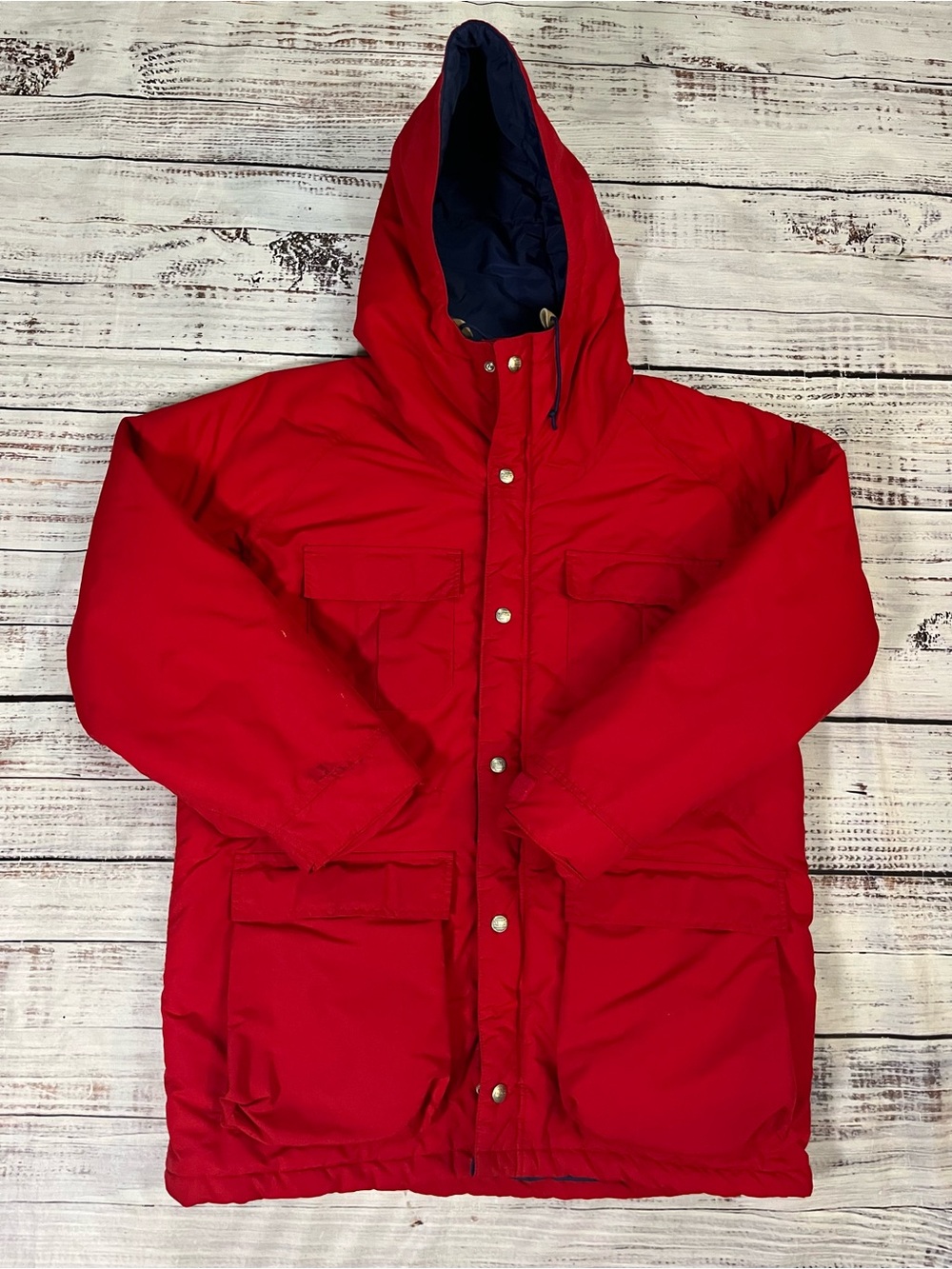 L.L. Bean Baxter State Parka Coat Men’s Size M Red